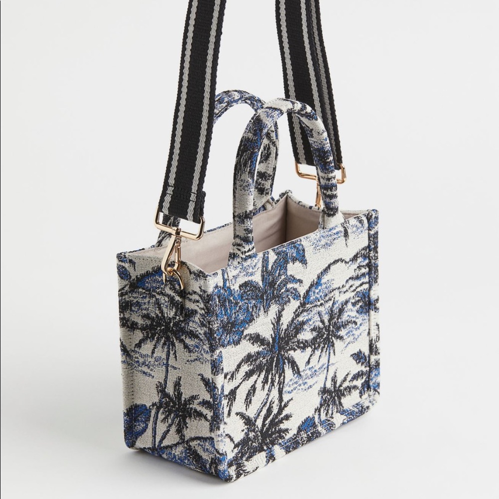 palm tree small tote